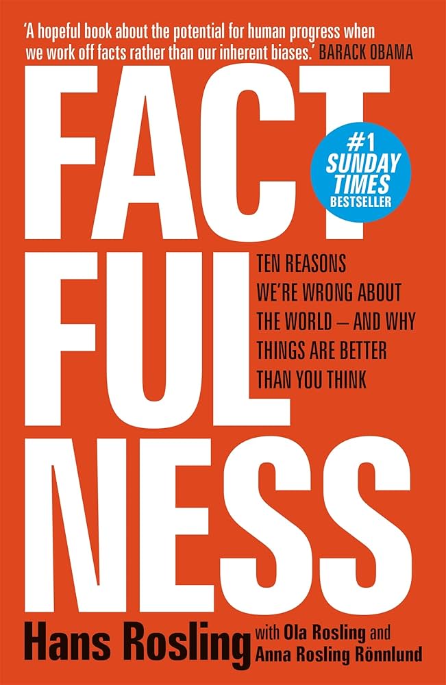 Factfulness book cover — Buy online at TheBookX, India's trusted bookstore