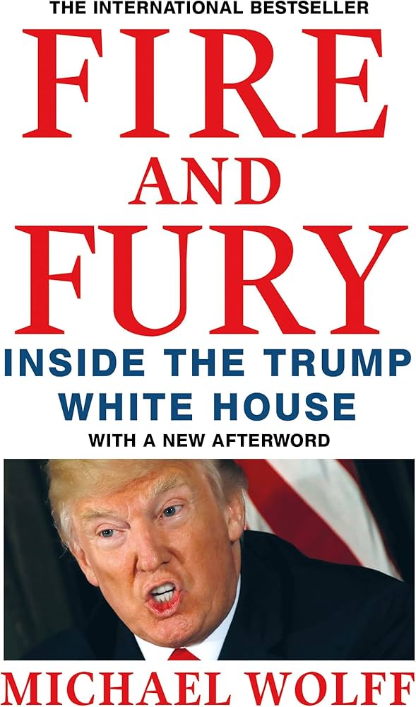 Fire and Fury book cover, Buy online at TheBookX, India's trusted bookstore