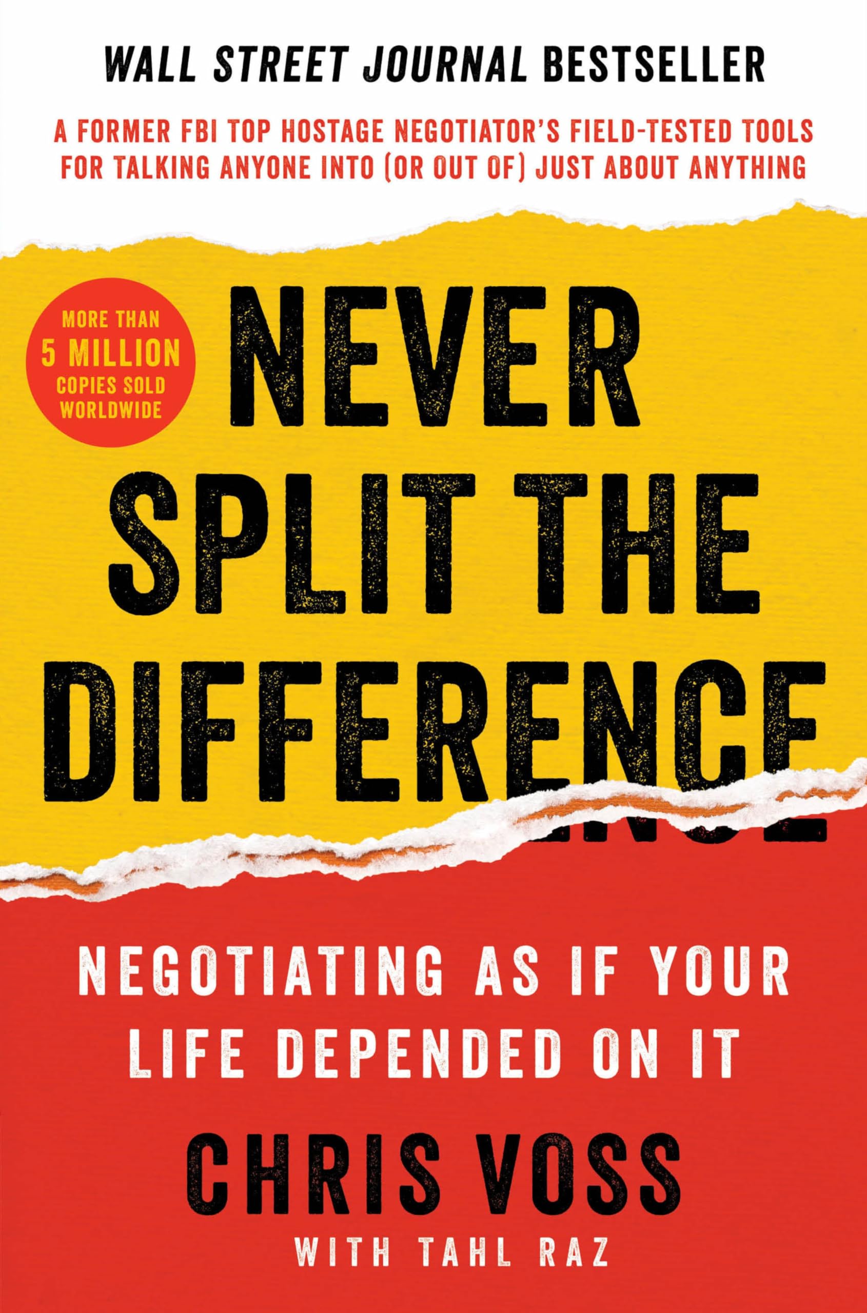 Never Split the Difference book cover, Buy online at TheBookX, India's trusted bookstore