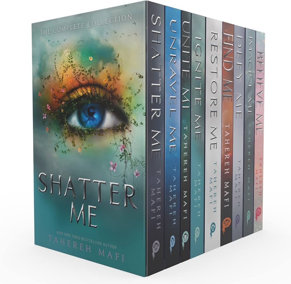 Shatter Me Series book cover, Buy online at TheBookX, India's trusted bookstore