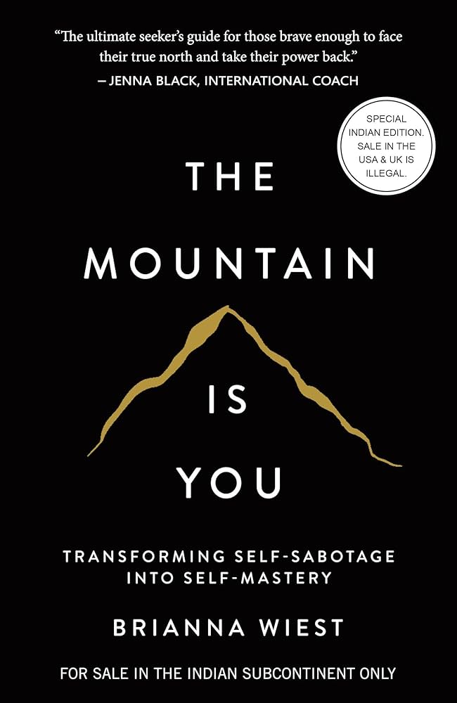 The Mountain Is You book cover, Buy online at TheBookX, India's trusted bookstore