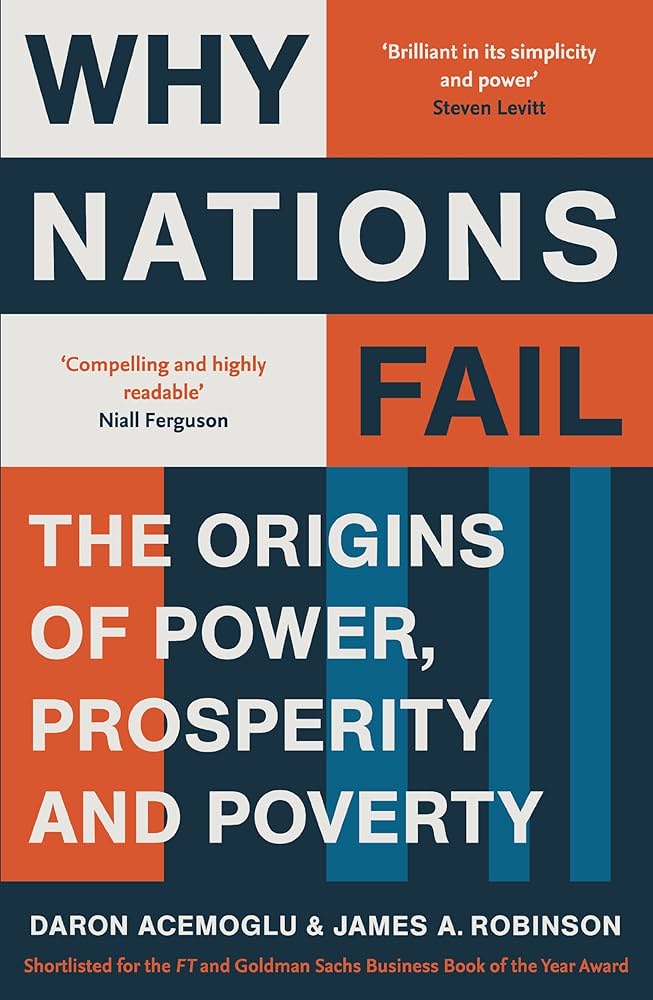 Why Nations Fail book cover — Buy online at TheBookX, India's trusted bookstore