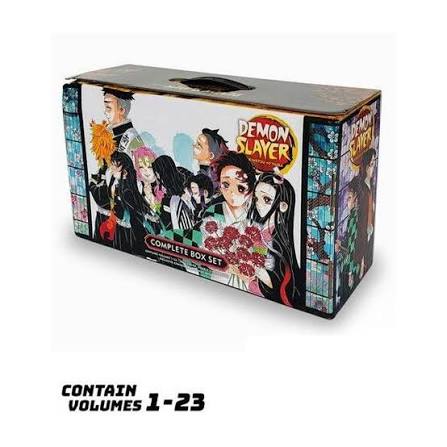 Demon Slayer: Kimetsu no Yaiba Complete Box Set (Volumes 1–23)