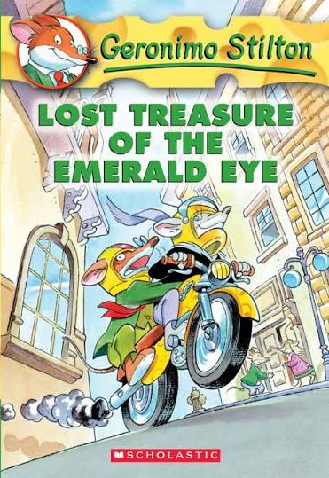 Geronimo Stilton #1: Lost Treasure of the Emerald Eye by Geronimo Stilton book cover