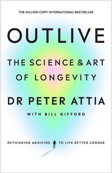 Outlive by Peter Attia book cover