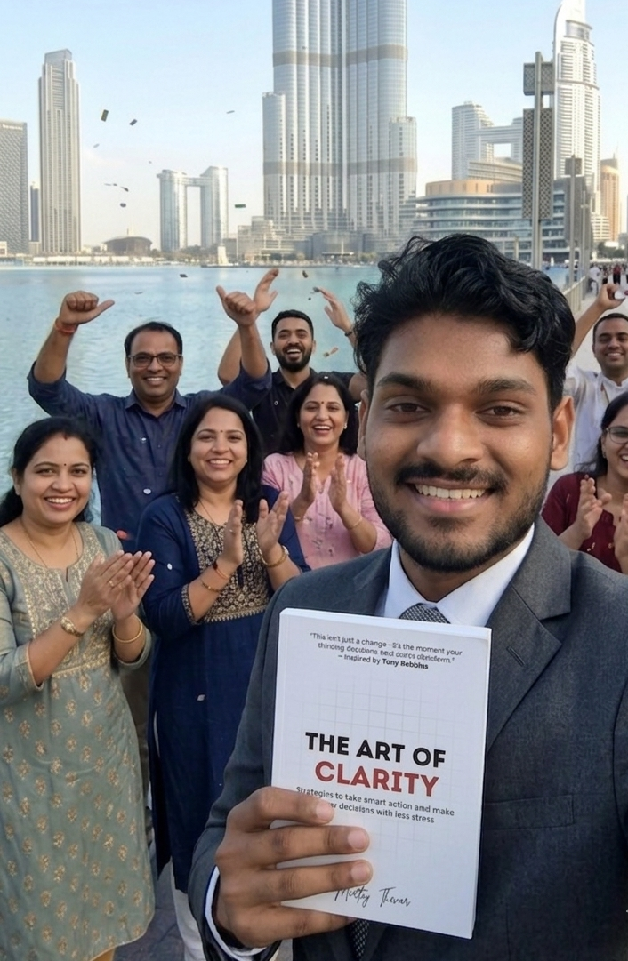 Murthy Thevar celebrating book milestone